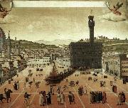 unknow artist Execution of Savonarola on the Piazza della Signoria Spain oil painting artist